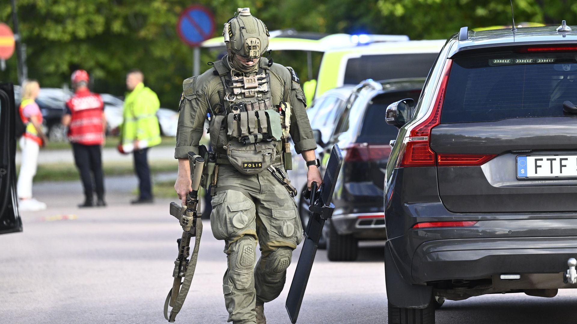 '17-year-old girl killed' in sword attack at Swedish school