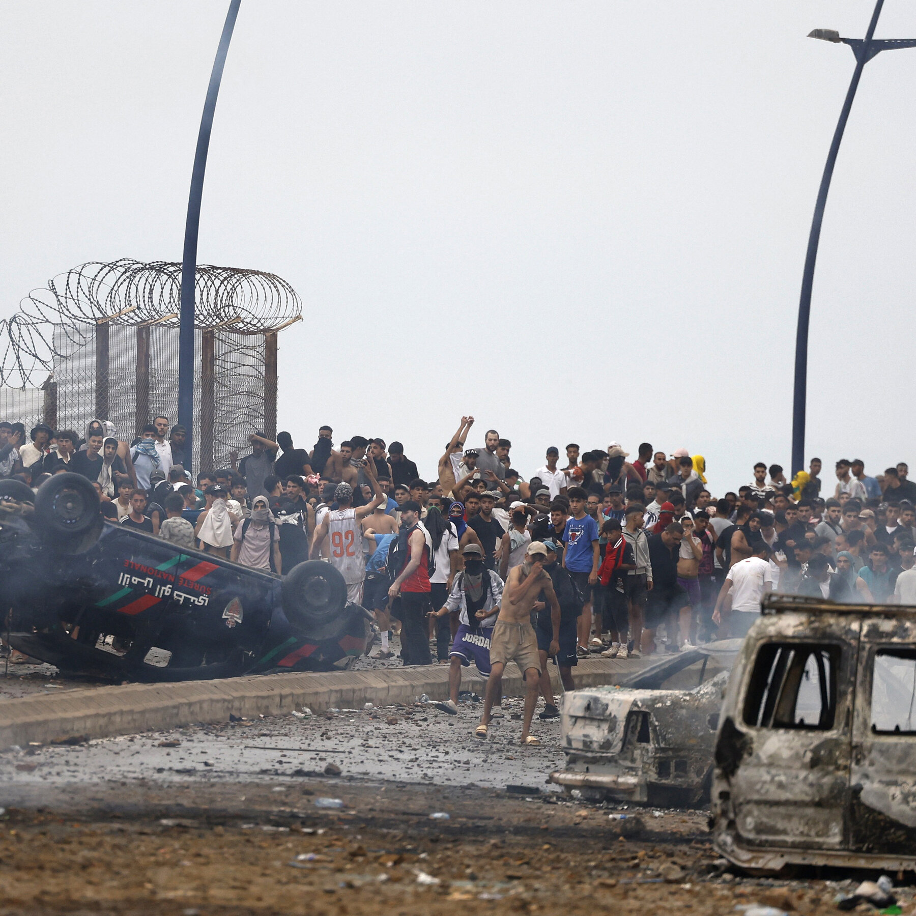 How 50,000 People Surged Into a Spanish Exclave in Africa