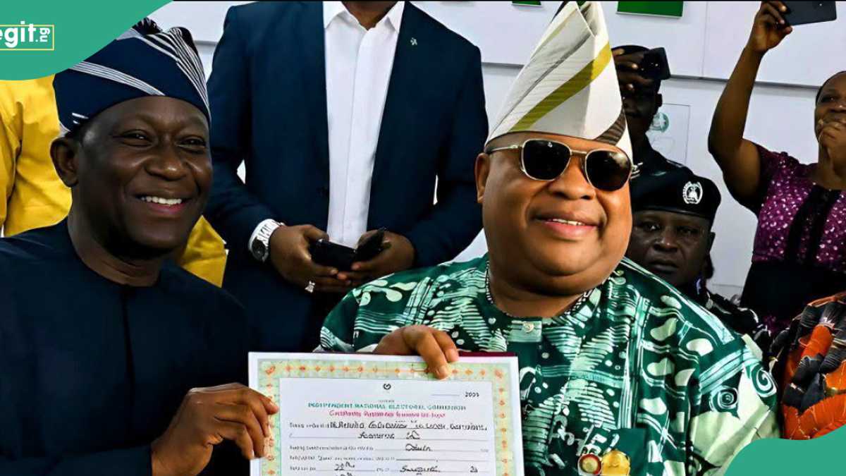 Adeleke receives certificate of return, unveils N500m Osun violence fund