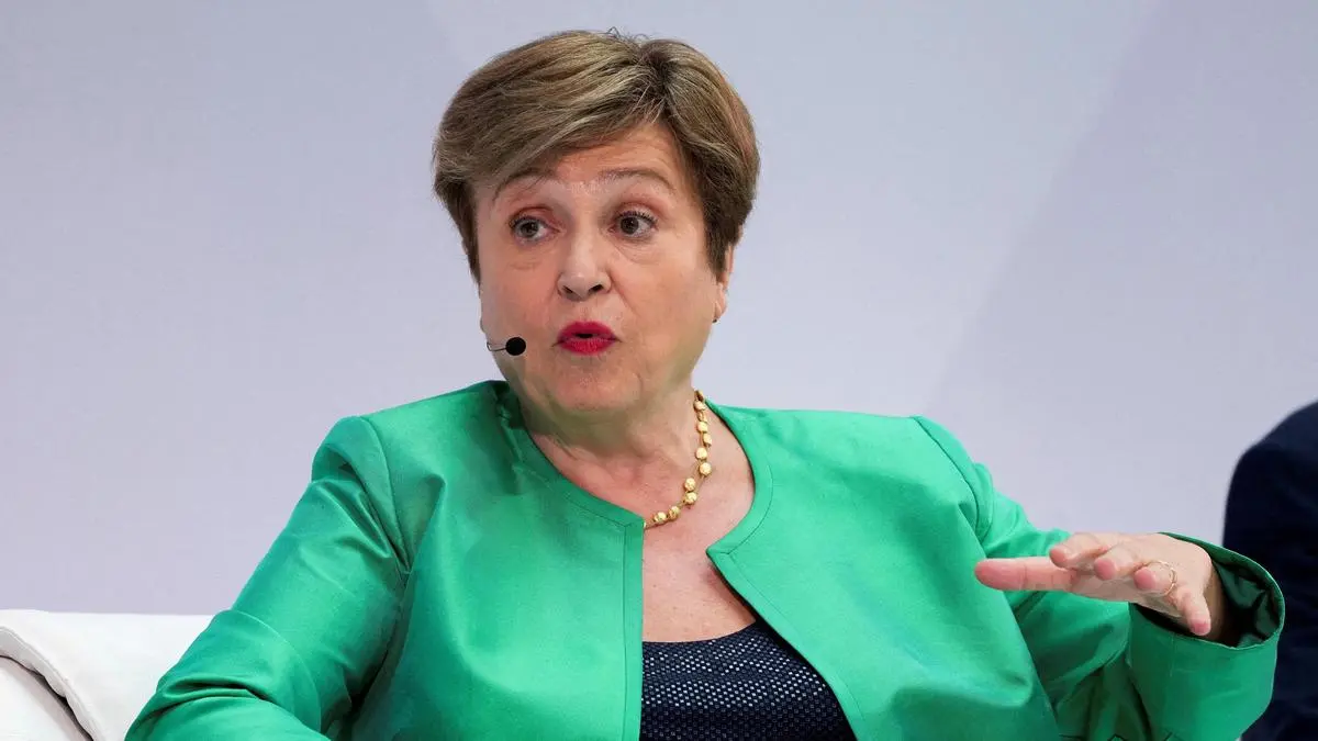 AI pulls global economy out of oil shock, but it’s a tug-of-war, IMF chief says